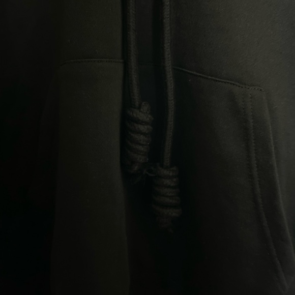 Black Oversized Hoodie - Picture 8 of 11